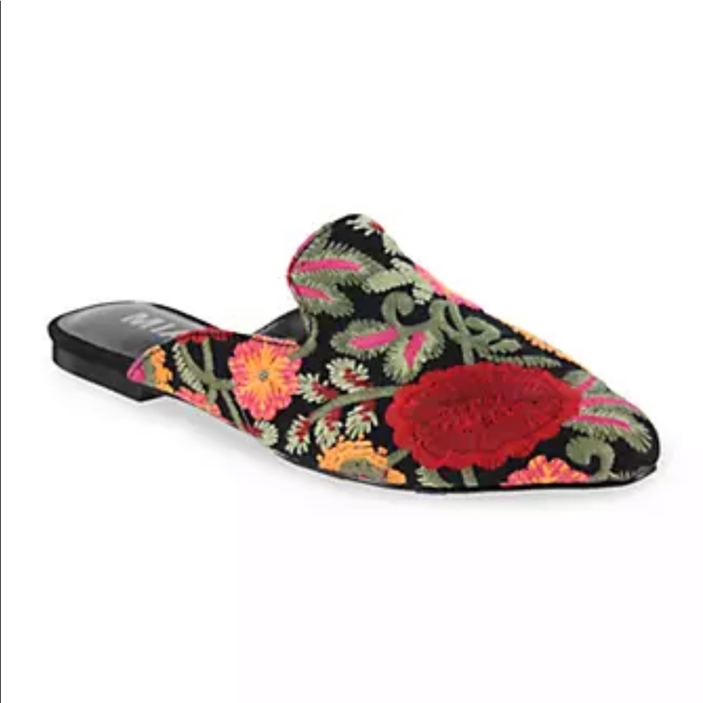 Mia Jace Floral Print Mule 6.5
